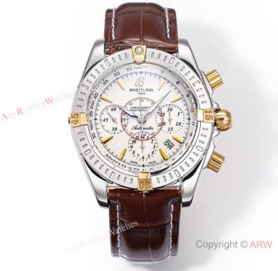 AAA Swiss Replica 7750 Breitling Avenger Chronograph 45 Men Watch in Gold Crown